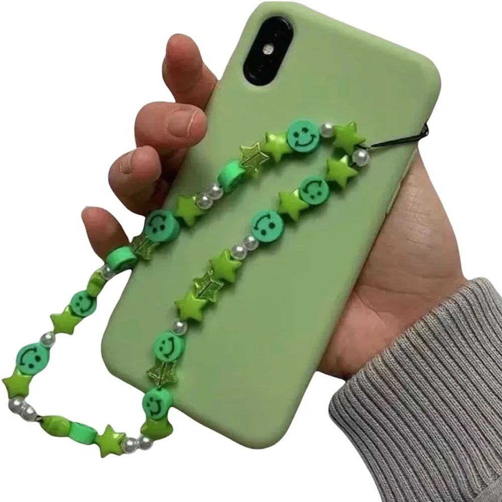 Yellow Smiley Phone Charms